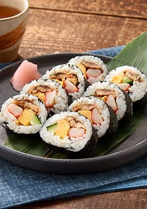いわし照り焼きの恵方巻-レシピのメイン写真