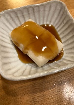 簡単☆切り餅でみたらし団子風♪-レシピのメイン写真