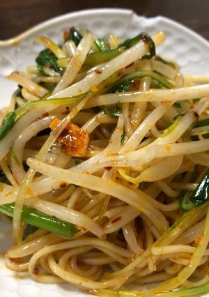 ピリ辛野菜和え中華そば-レシピのメイン写真