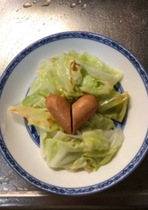 水いらず、キャベツの蒸し物-レシピのメイン写真