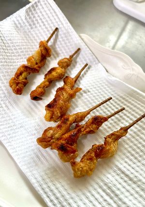 鶏皮のサクサク串-レシピのメイン写真