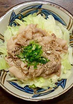 超お手軽な豚バラ肉とキャベツのウマだれ-レシピのメイン写真