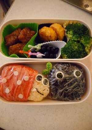【キャラ弁】ピクミン-レシピのメイン写真