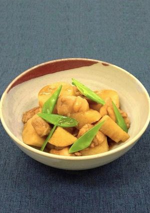 長芋と鶏肉の煮物-レシピのメイン写真