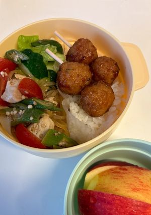 高校生女子お弁当　8/26-レシピのメイン写真