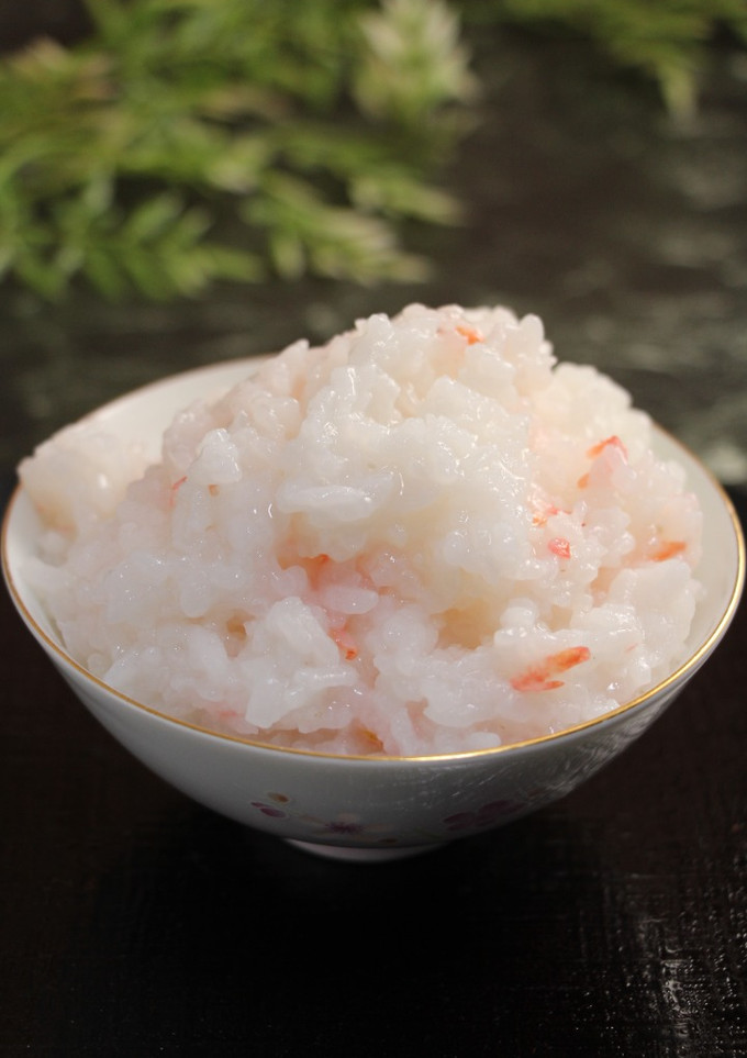 レンジで簡単！おかゆの炊き方　海老がゆ-レシピのメイン写真