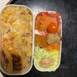 レンジさっぱり洋風甘辛オイ梅味炒飯弁当