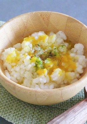 かぼちゃのさっぱり出汁茶漬け-レシピのメイン写真