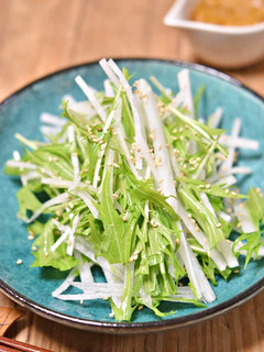 大根と水菜のうま塩サラダ-レシピのメイン写真