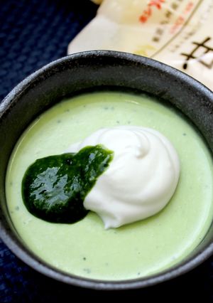 【米麹甘酒】抹茶の甘酒プリン-レシピのメイン写真