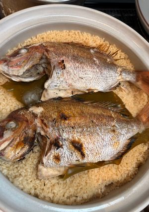 釣って来た花鯛の土鍋ご飯-レシピのメイン写真