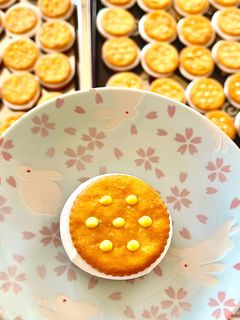 レンジで10秒?!簡単♪マシュマロサンド-レシピのメイン写真