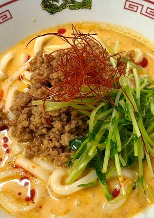 簡単!レンチンで冷やし坦々うどん-レシピのメイン写真