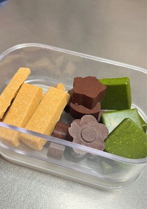 ココナッツオイルで 砂糖なしチョコ 3種-レシピのメイン写真