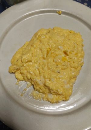 お酢でふんわり🐣スクランブルエッグ-レシピのメイン写真