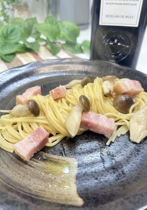 きのこ🍄とベーコン🥓のペペロンチーノ-レシピのメイン写真