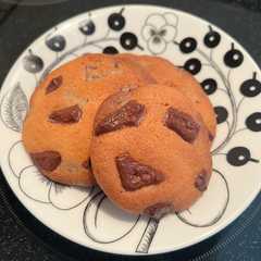 รูปของ 米粉のおやつ🐾チョコチャンククッキー