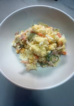 粒マスタード入り卵ポテトサラダ-レシピのメイン写真