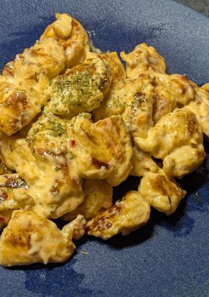 マヨ＆スイートチリソースのささみ焼き-レシピのメイン写真