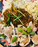 レトルト焼売のカレープレート