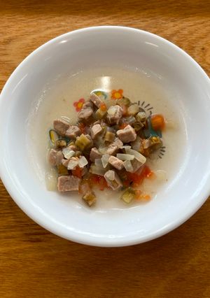 【離乳食後期】マグロのトマト煮-レシピのメイン写真