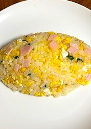 電子レンジで卵コーンチャーハン-レシピのメイン写真