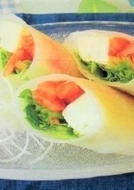 豆腐とトマトの生春巻き-レシピのメイン写真