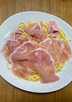 生ハムのペペロンチーノ-レシピのメイン写真