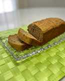 砂糖不使用バナナとデーツのパウンドケーキ