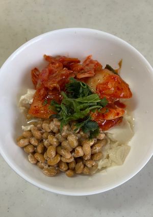 納豆腐キムチ-レシピのメイン写真