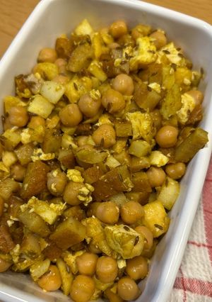 ひよこ豆のスパイシー炒め-レシピのメイン写真