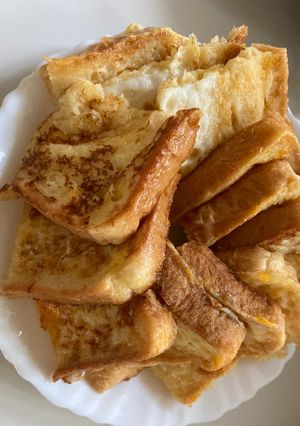 お昼に④簡単うまいフレンチトースト-レシピのメイン写真