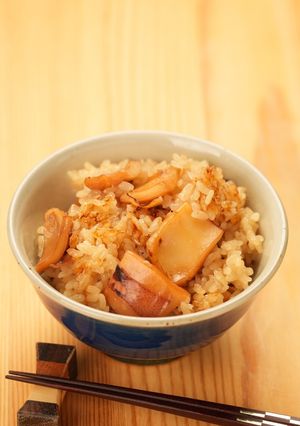 いかの煮物リメイク★甘辛イカめし-レシピのメイン写真