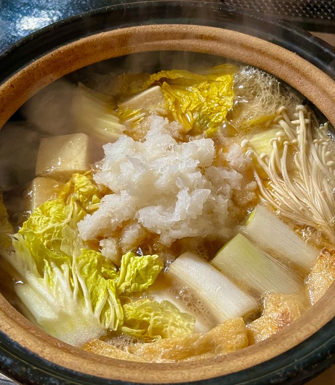 *やわらか鶏むねみぞれ鍋*-レシピのメイン写真