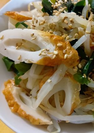 🥗もやし・わかめ・ちくわのサラダ🥗-レシピのメイン写真