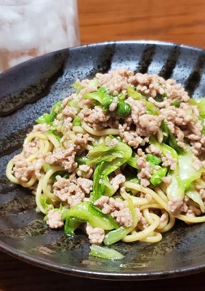 ちゃんぽん麺★豚キャベツの中華焼そば-レシピのメイン写真