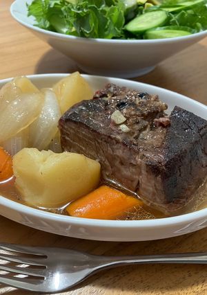 オーブンで簡単 和風ポットロースト-レシピのメイン写真
