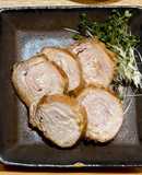 薄切り豚ロース肉巻きチャーシュー