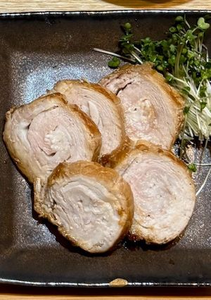 薄切り豚ロース肉巻きチャーシュー-レシピのメイン写真