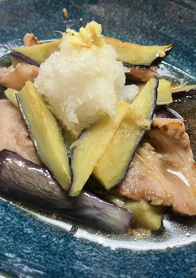 豚肉とナスの揚げ浸し-レシピのメイン写真