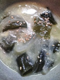†中華スープ†わかめ玉ねぎタマゴ†時短†-レシピのメイン写真