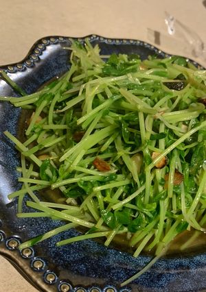 豆苗炒め🌱‬‪簡単!-レシピのメイン写真