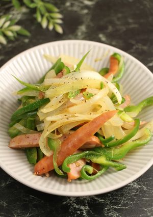 レンジで簡単！シャウエッセン野菜の辛和え-レシピのメイン写真