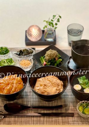 ２種類のたれの鯛茶漬け-レシピのメイン写真