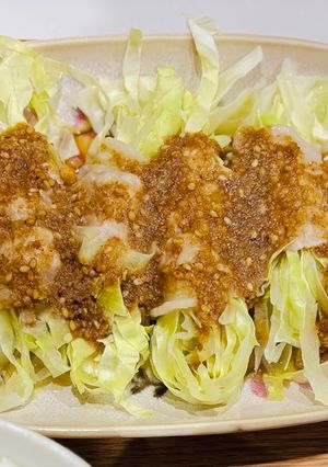 レンジで簡単！キャベツの豚巻きゴマだれ-レシピのメイン写真