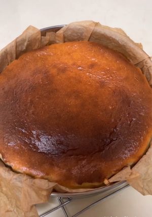 バスクチーズケーキ-レシピのメイン写真