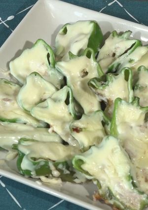ピーマンのチーズ焼き-レシピのメイン写真