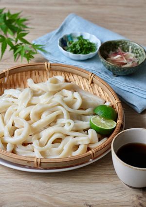 【ポリ袋で簡単】散らからない手打ちうどん-レシピのメイン写真