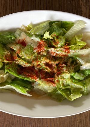 ホットレタス-レシピのメイン写真