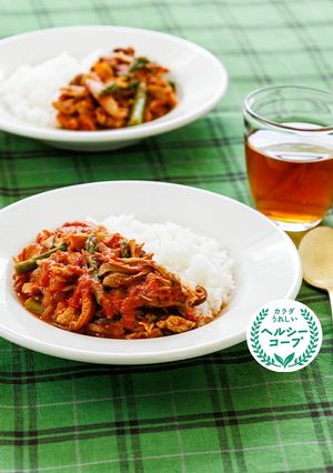 ポークハヤシライス-レシピのメイン写真